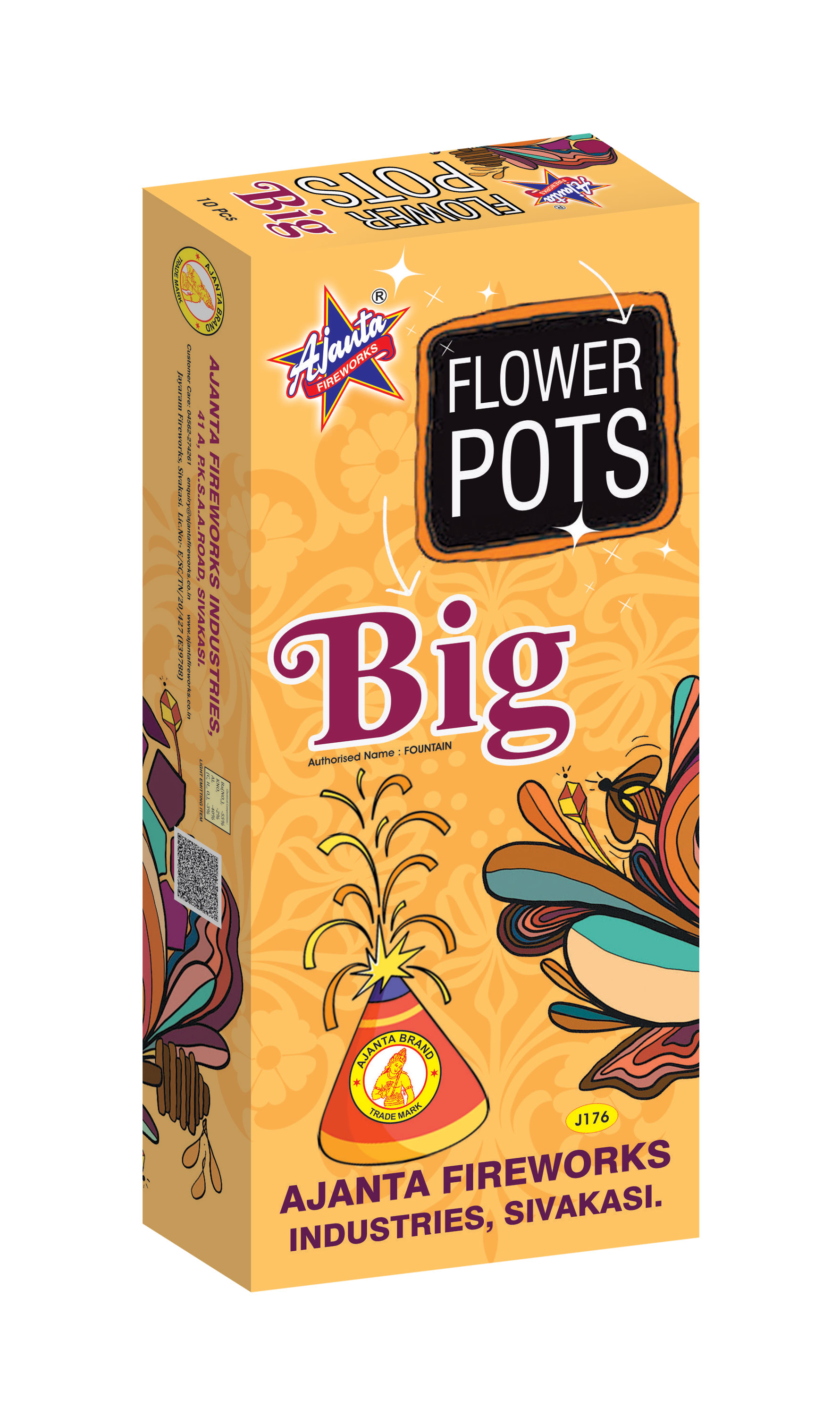 Flower Pots Big - 10 Pcs