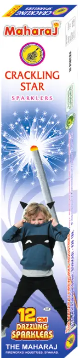 12Cm Crackling Comets - 10 Pcs