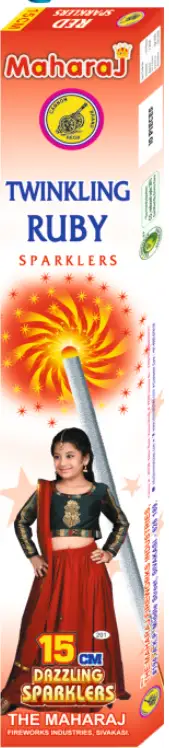 15CM Red Sparklers - 10 Pcs