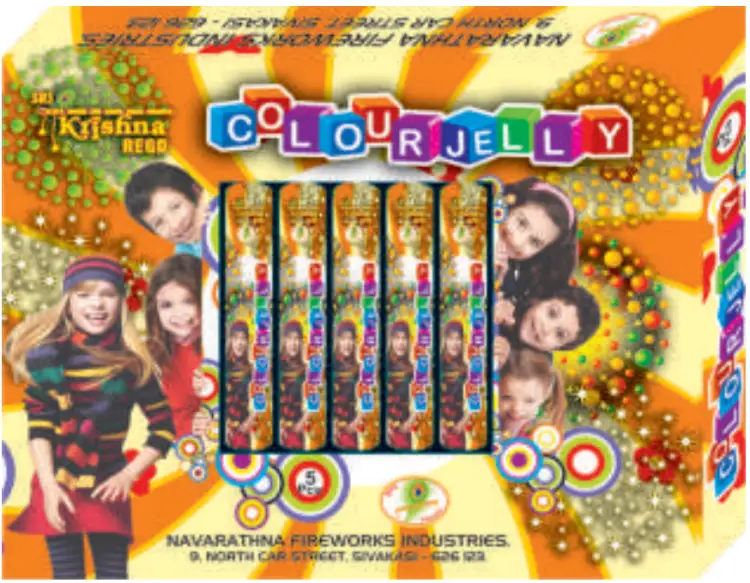 Colour Jelly - 5 Pcs