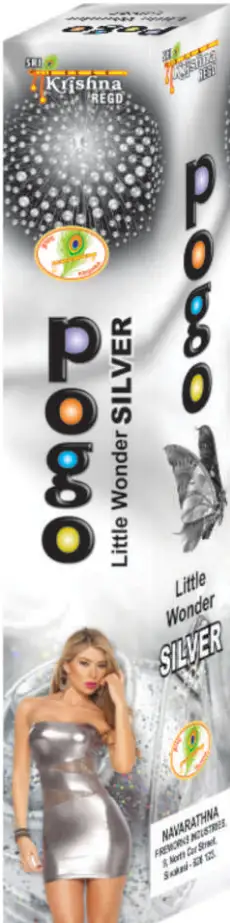 Pogo Silver - 1 Pce