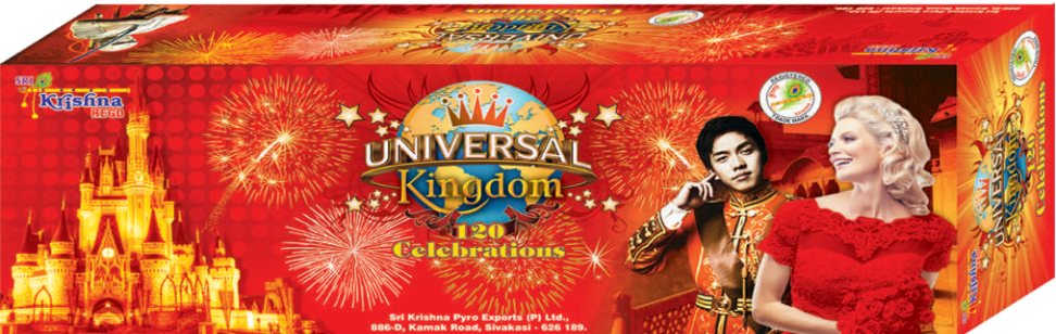 Universal Kingdom 120 Shots - 1 Pce